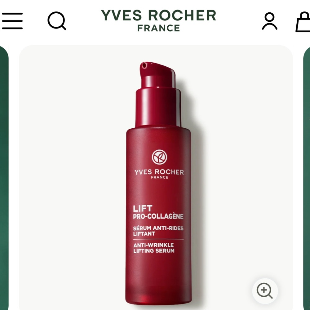 Yves Rocher Lift Pro-Collagen Anti-Wrinkle Lifting Serum, 30 ml